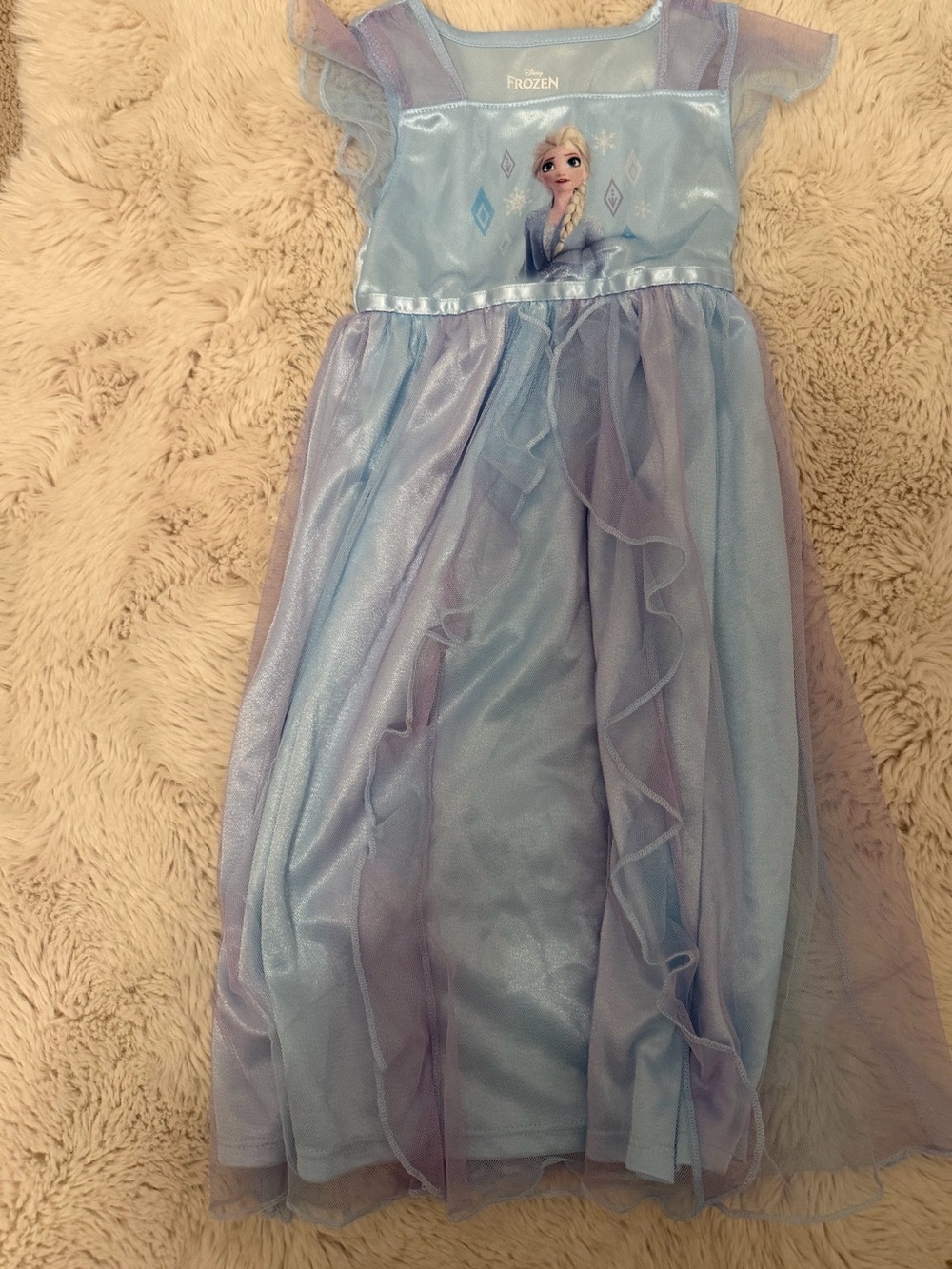 Frozen 2 Elsa Nightgown Princess Dress Up 3T